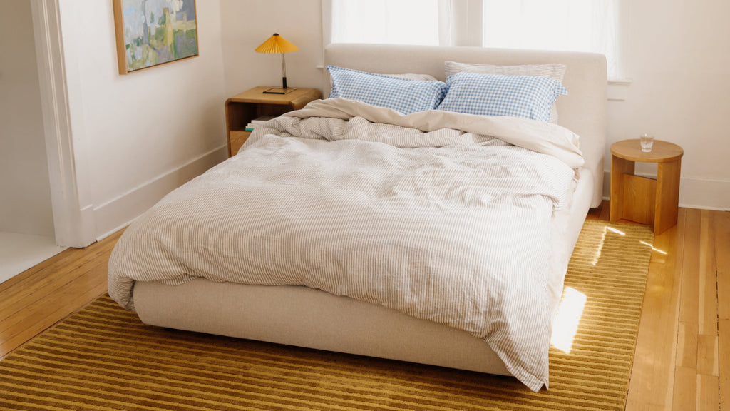 Haven Storage Bed, Queen, Latte