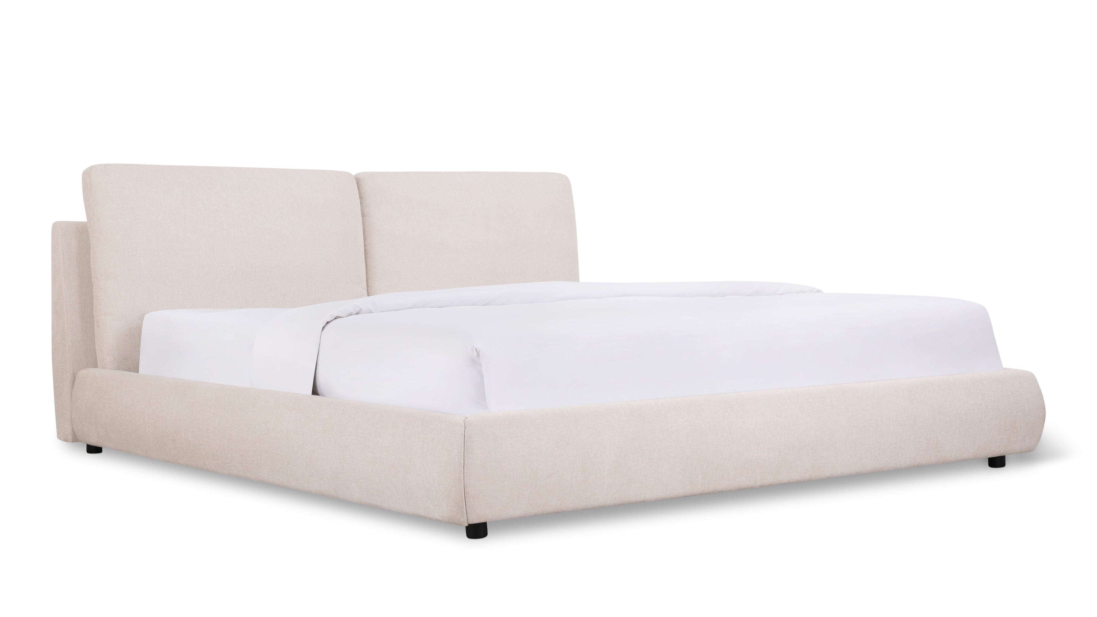 Serene Storage Bed, Queen, Latte