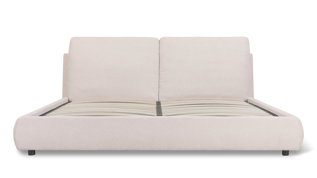 Serene Storage Bed, Queen, Latte