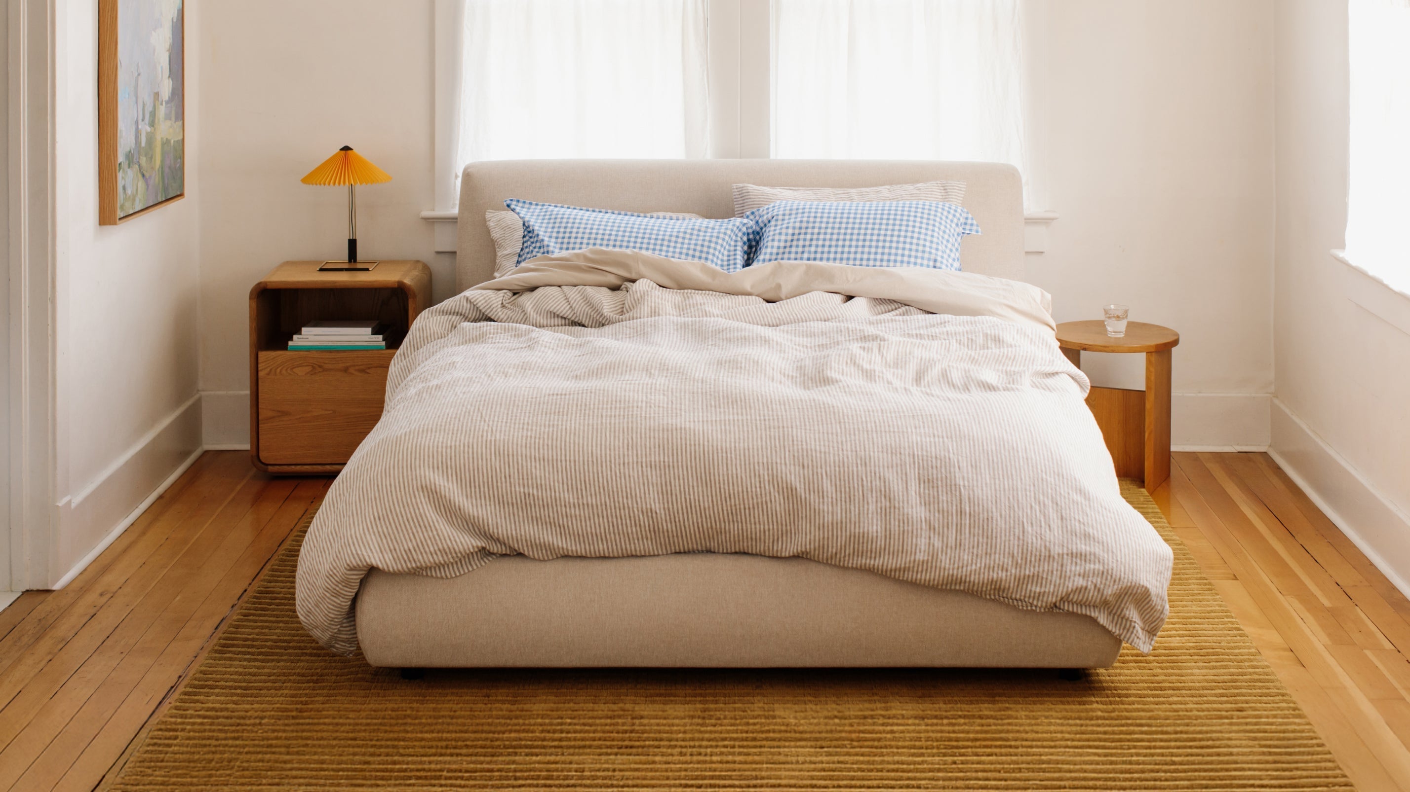 Haven Storage Bed, Queen, Latte