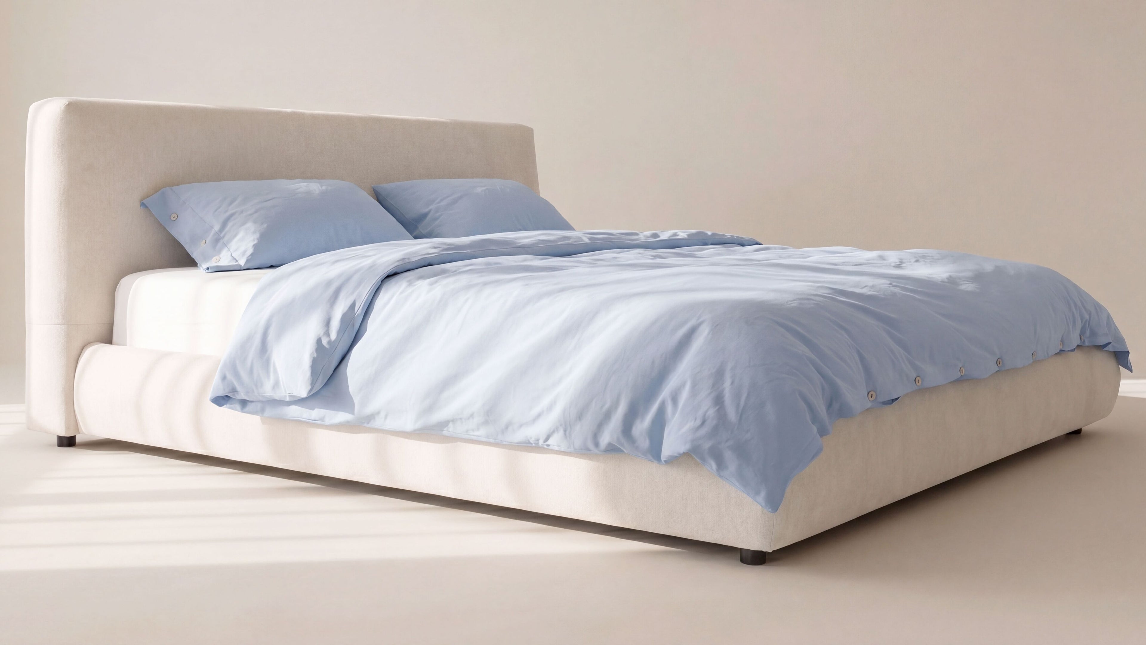 Haven Storage Bed, Queen, Latte