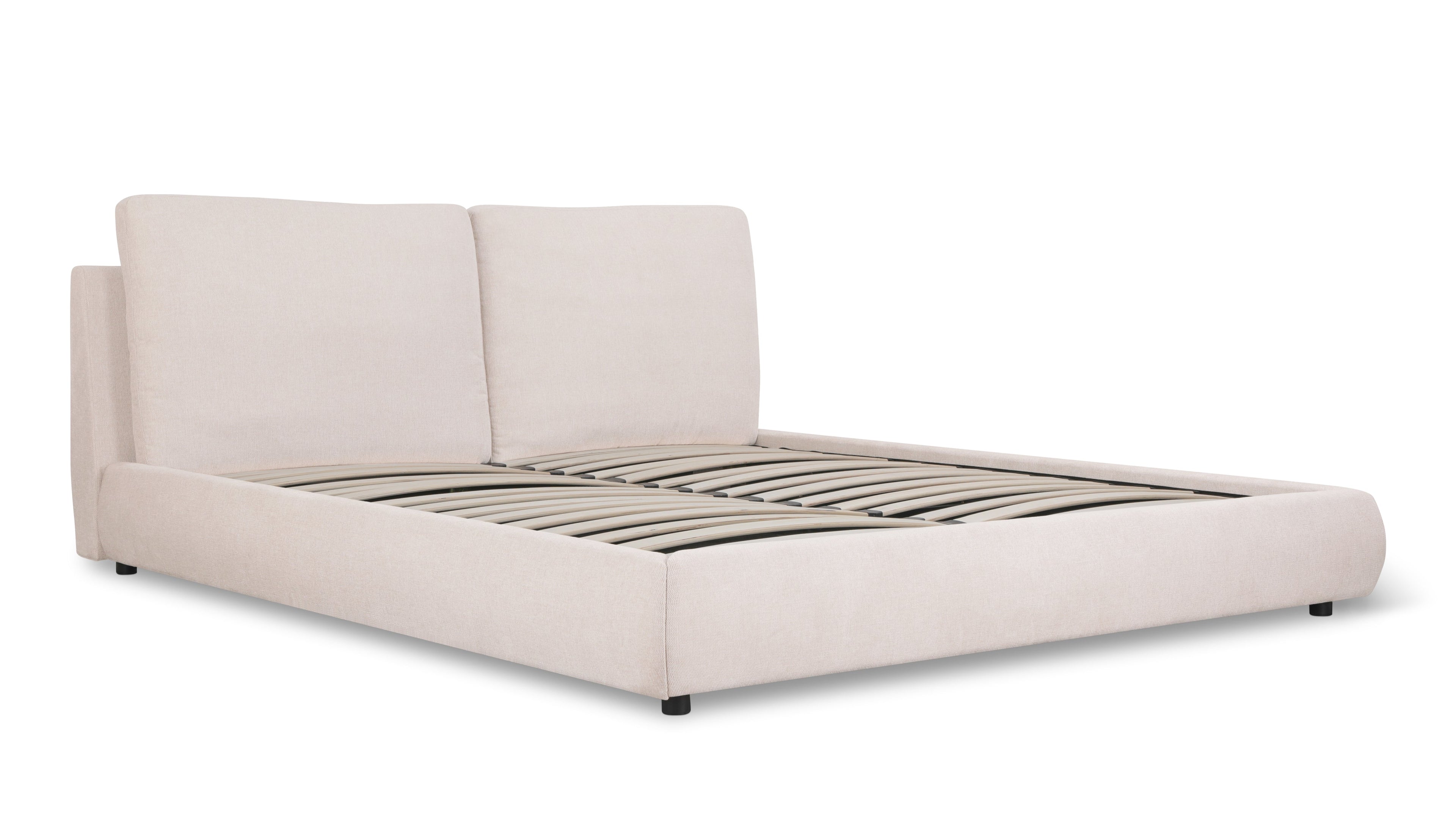 Serene Storage Bed, Queen, Latte