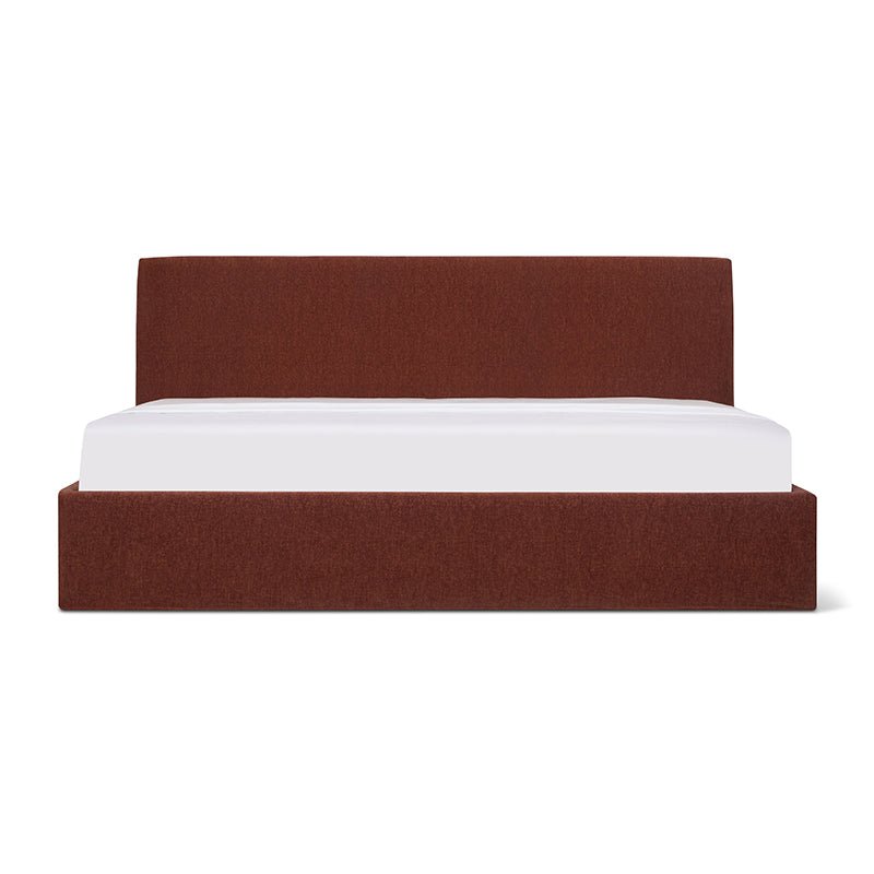 Wave Storage Bed, Queen, Toffee