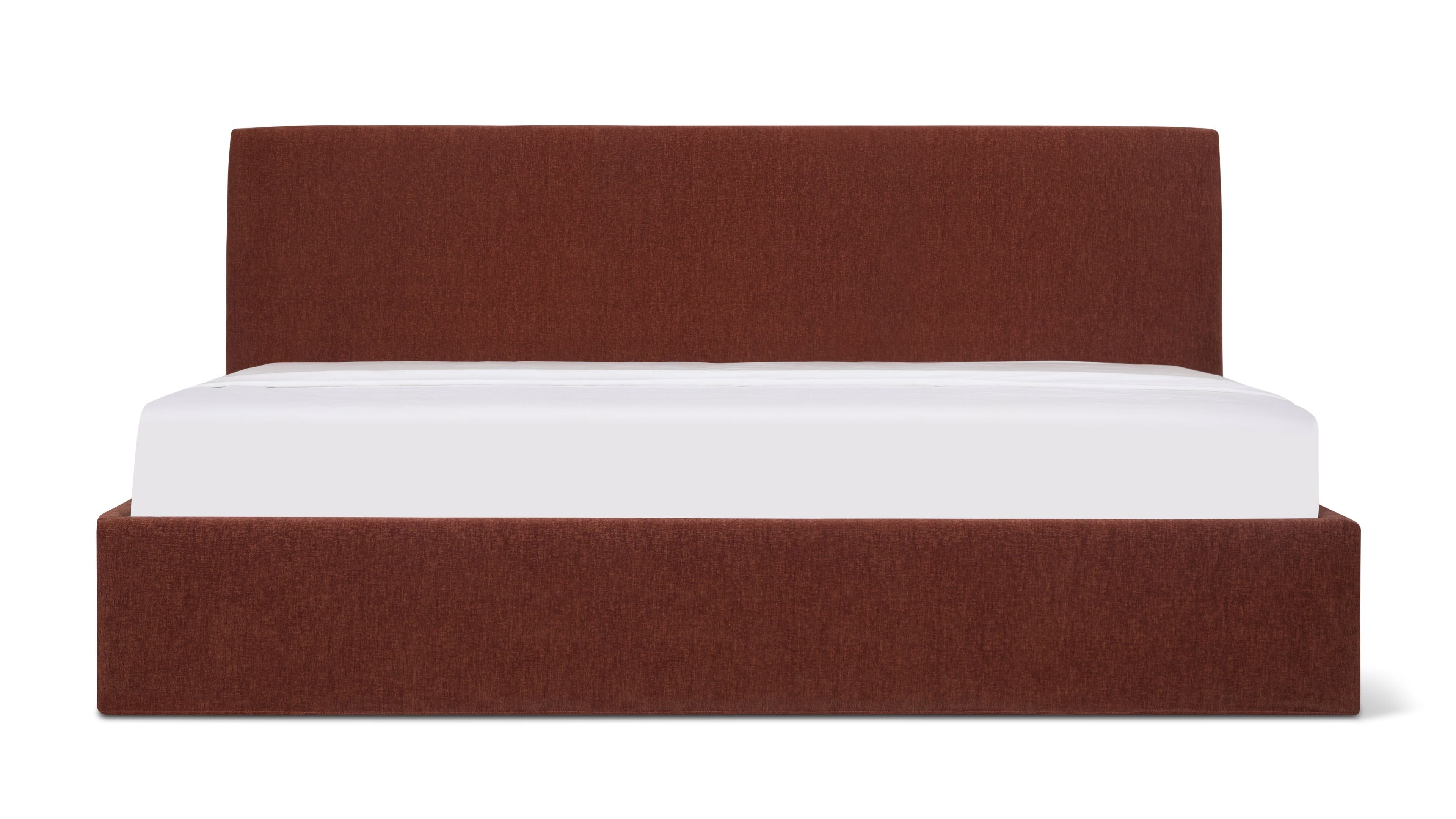 Wave Storage Bed, Queen, Toffee