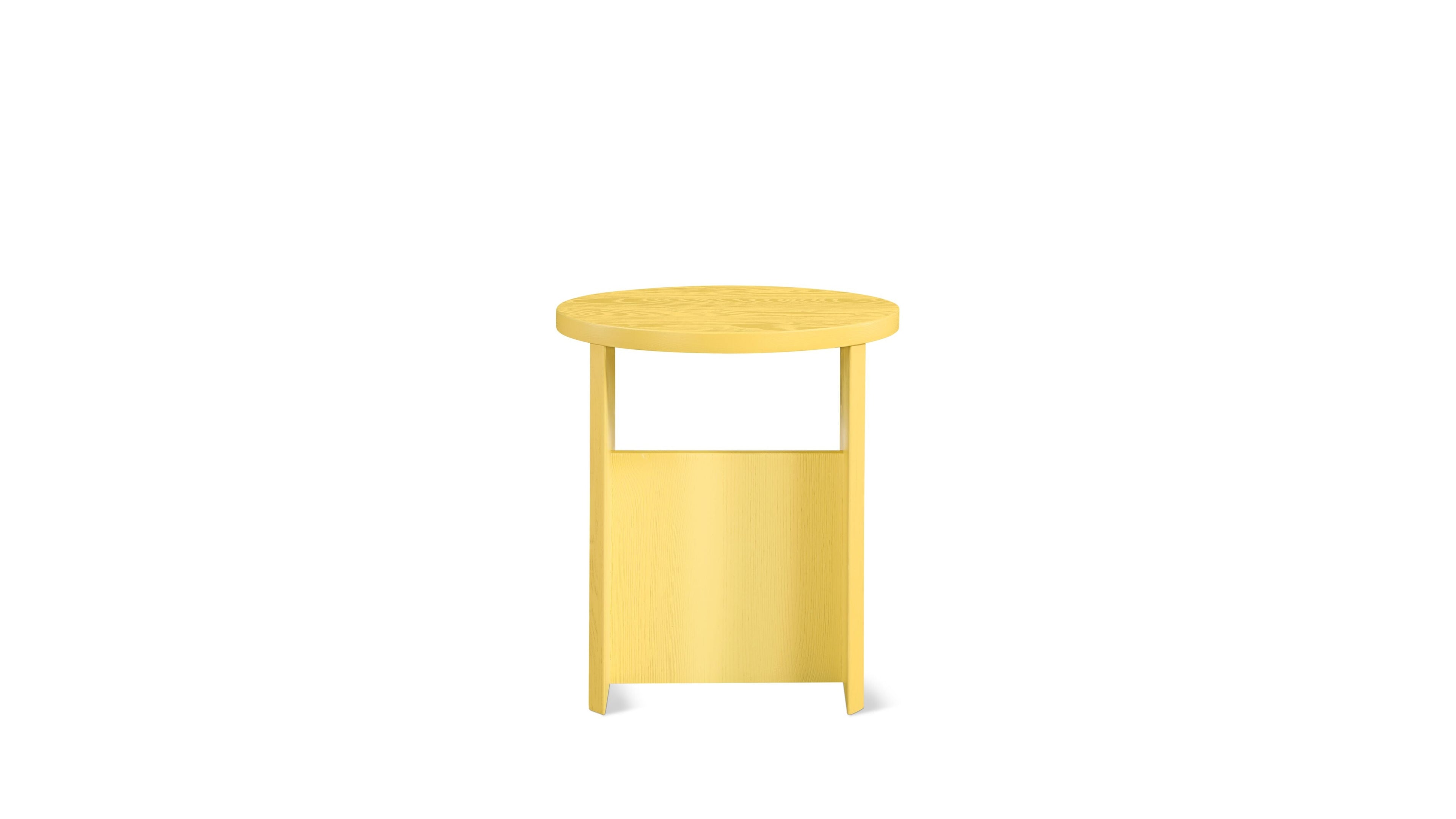 Field Stool, Lemon