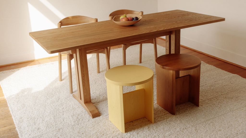 Field Stool, Lemon