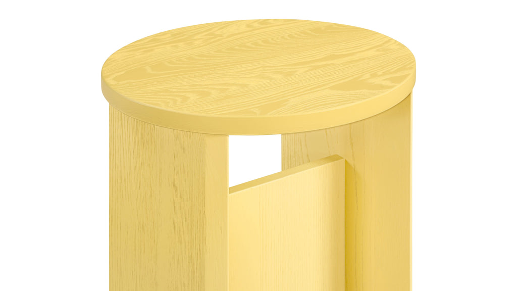 Field Stool, Lemon