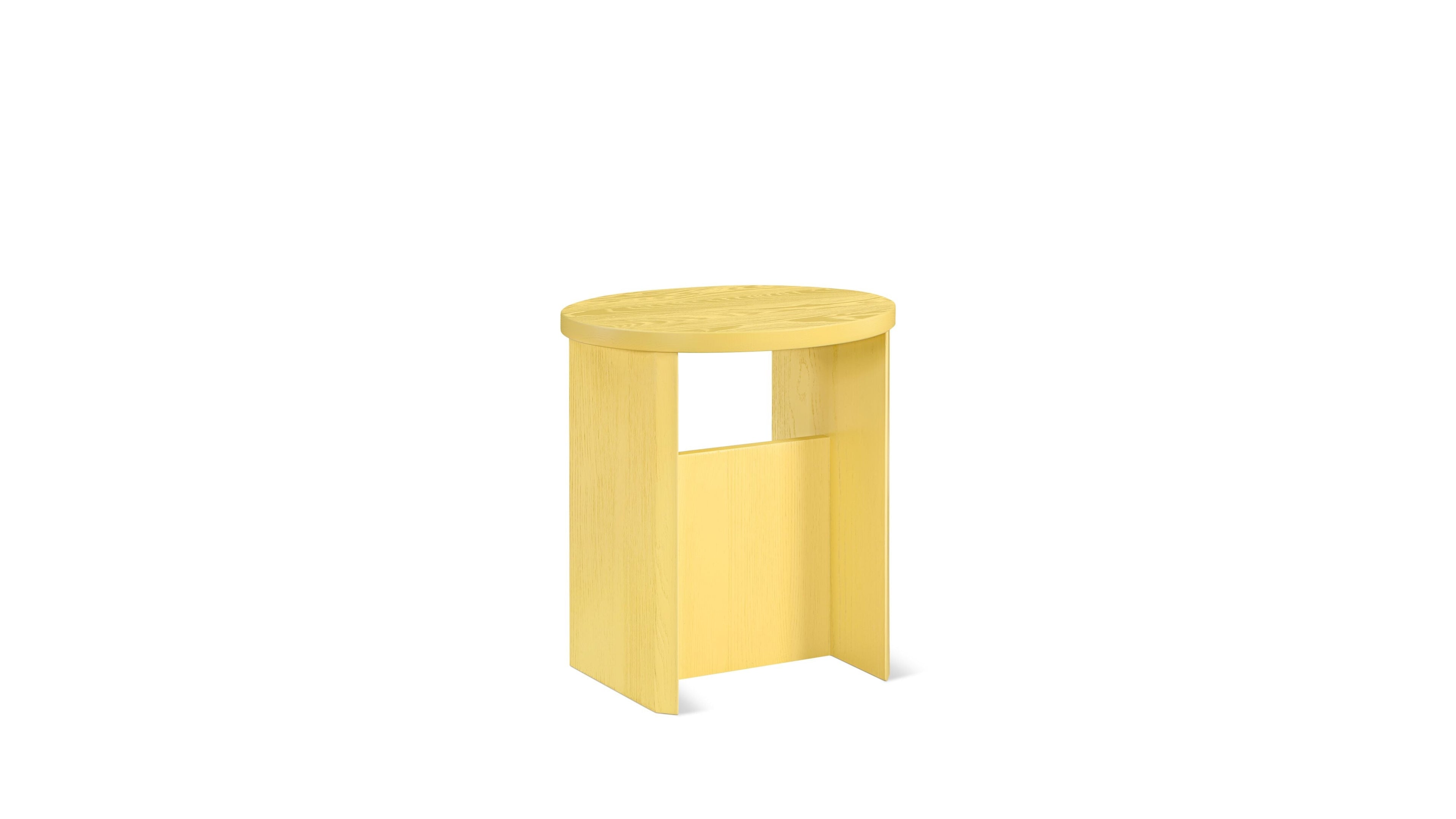 Field Stool, Lemon