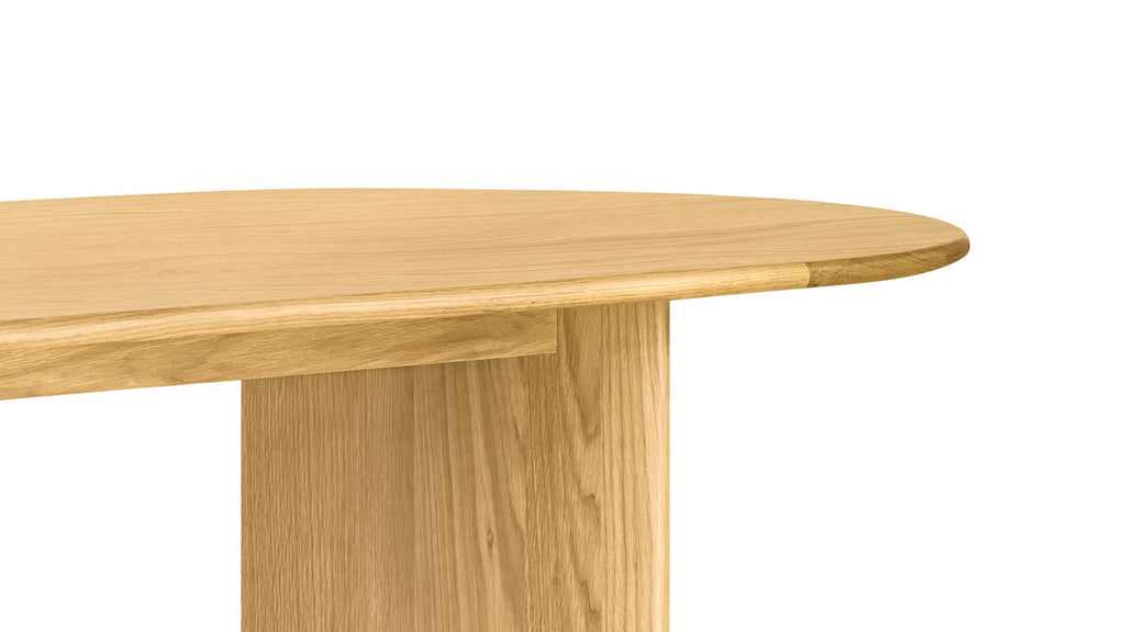 Union Dining Table, Seats 6-8 People, White Oak