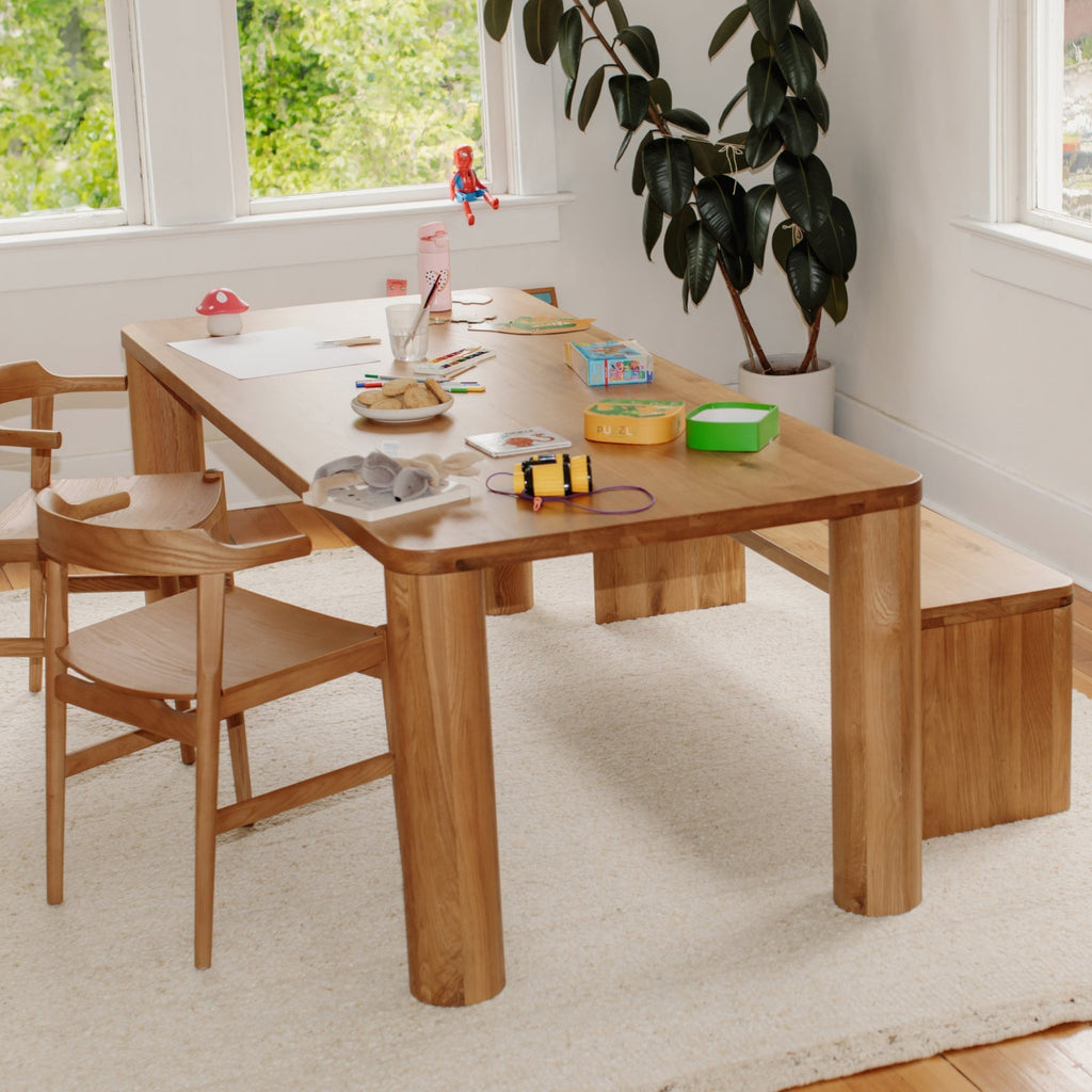 Horizon Dining Table, Seats 6-8 People, Oak