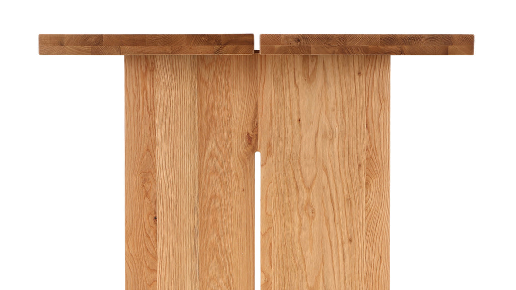 Plane Dining Table, Seats 6-8 People, Oak