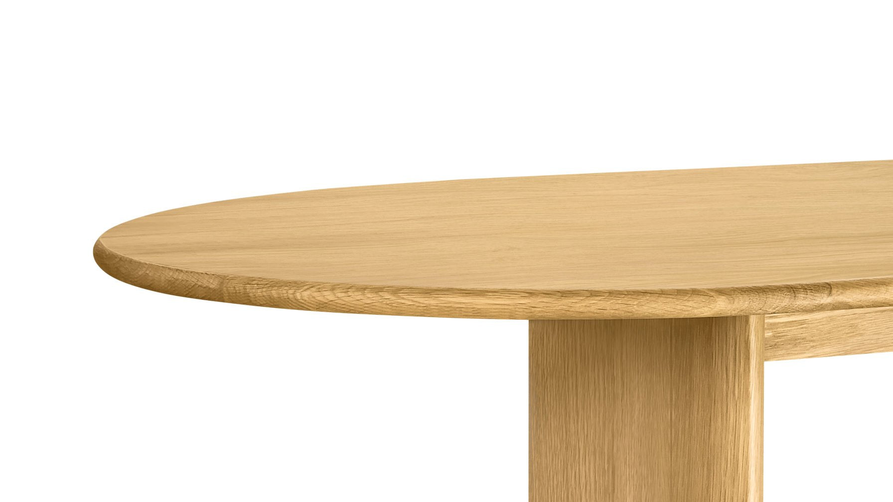 Union Dining Table, Seats 6-8 People, White Oak