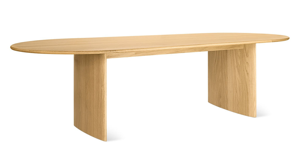 Union Dining Table, Seats 6-8 People, White Oak