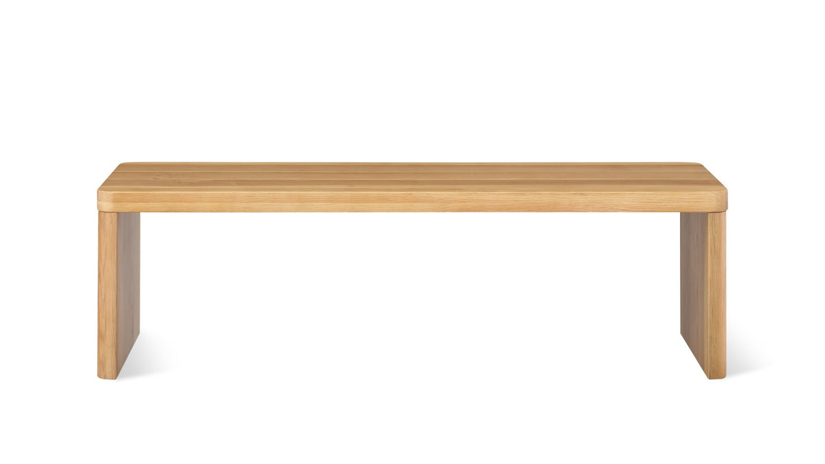 Form Coffee Table Small Oak - Wood Grain Detail