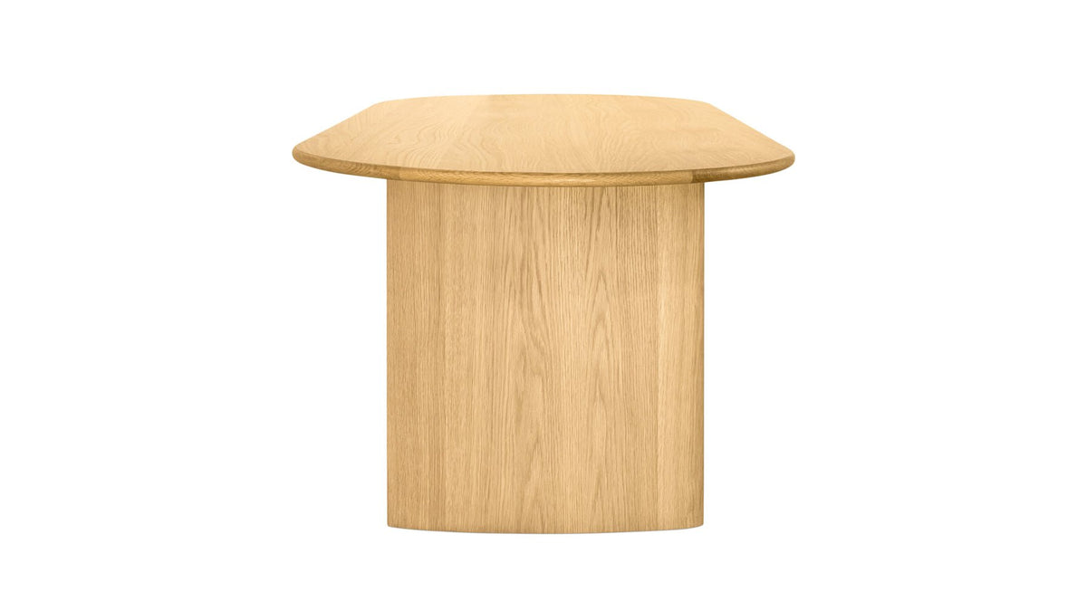 Union Dining Table White Oak Seats 6-8 - Tapered Leg Detail