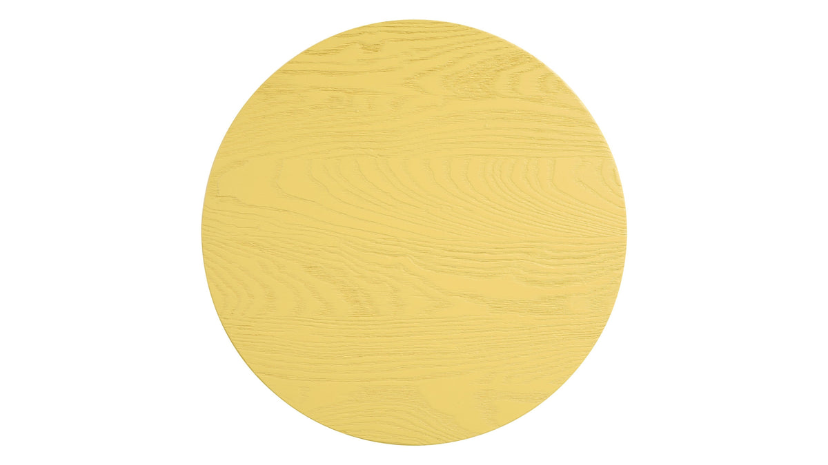Field Stool Lemon Solid Ash Wood - As Side Table